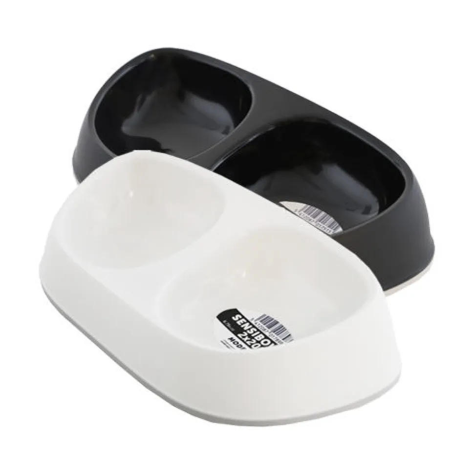 Moderna Sensi Bowl Dubbele Voerbak