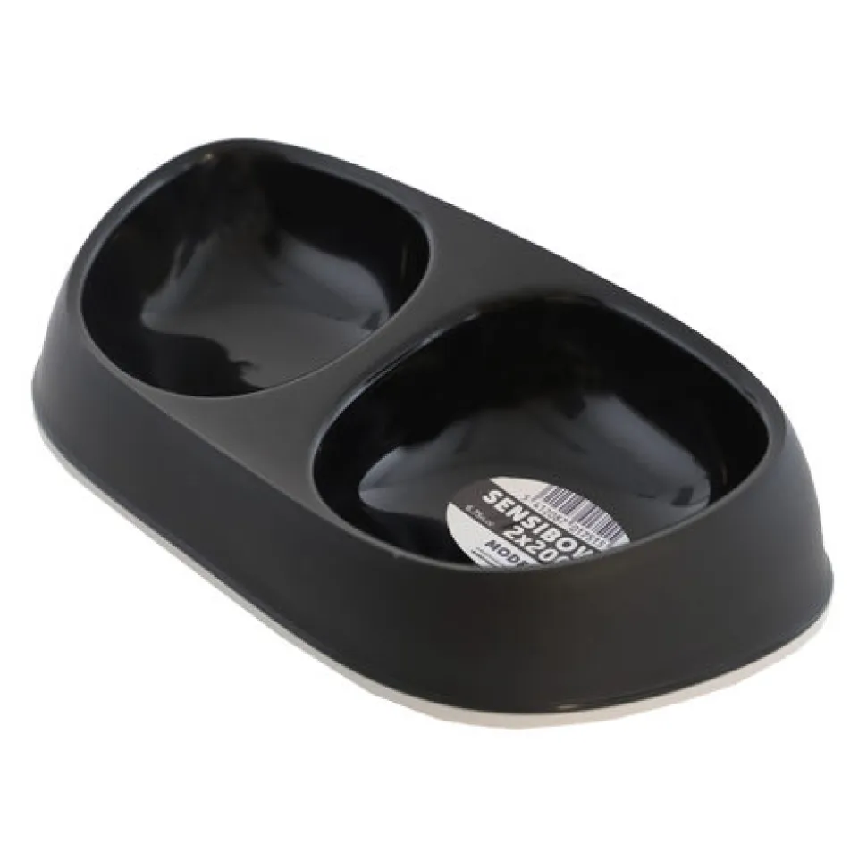 Moderna Sensi Bowl Dubbele Voerbak