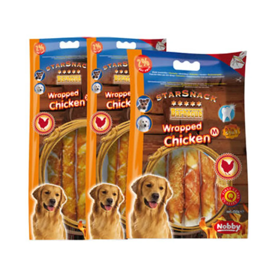 Nobby - Starsnack Chicken Wrapped