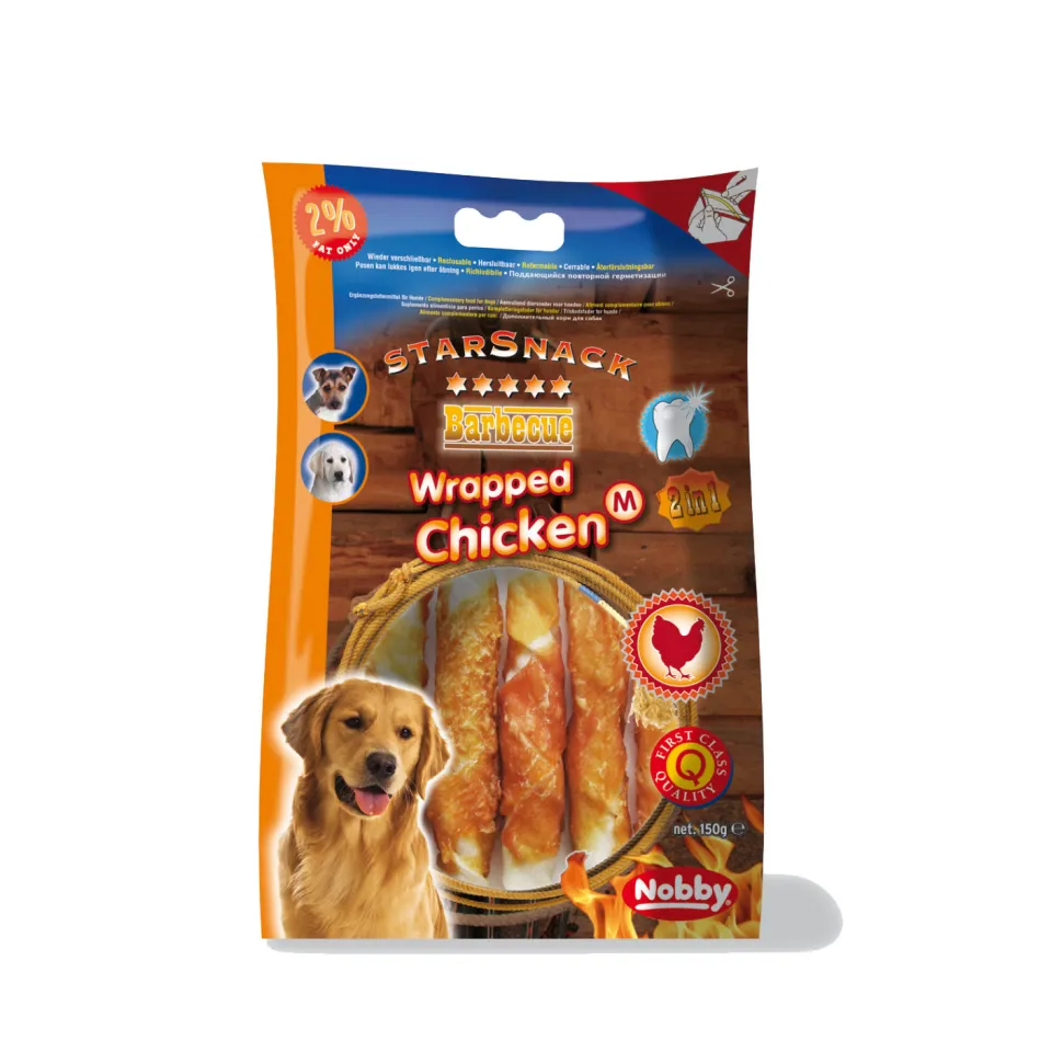 Nobby - Starsnack Chicken Wrapped