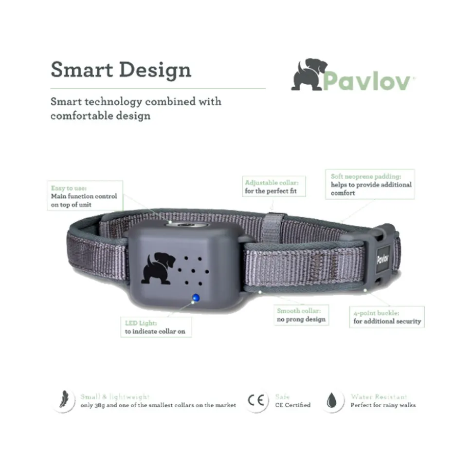 Pavlov Digitale Anti-blaf halsband