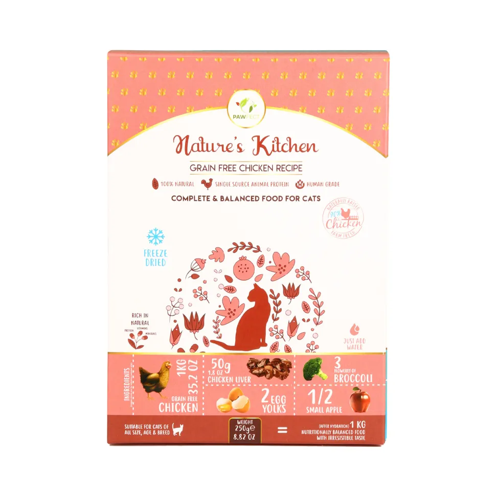 PawFect Freeze Dried Foods Kattenvoer