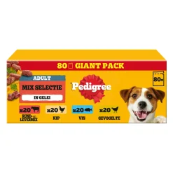 Pedigree Adult Selection in Gelei Maaltijdzakjes