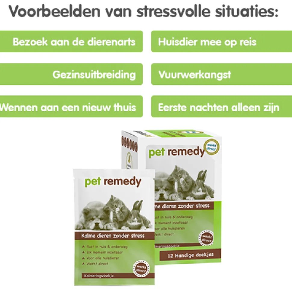 Pet Remedy Kalmerende Doekjes