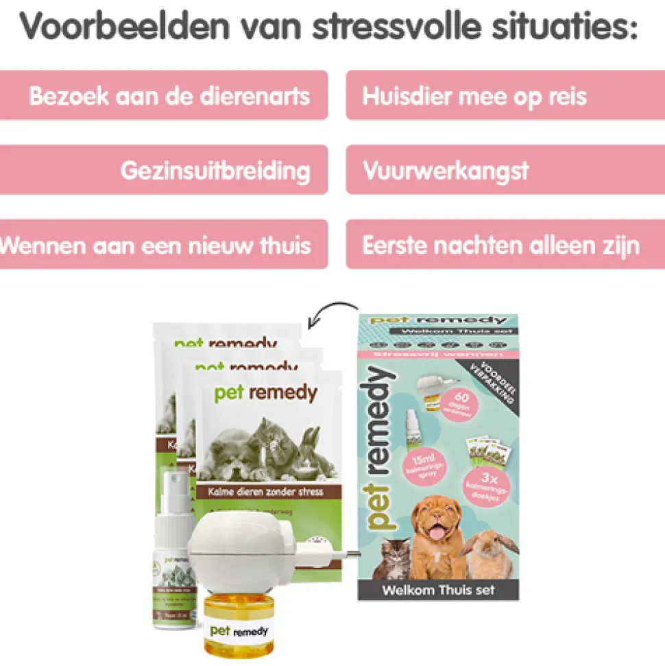 Pet Remedy Welkom Thuis Set