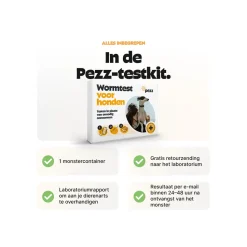 Pezz Standard Wormtest Hond