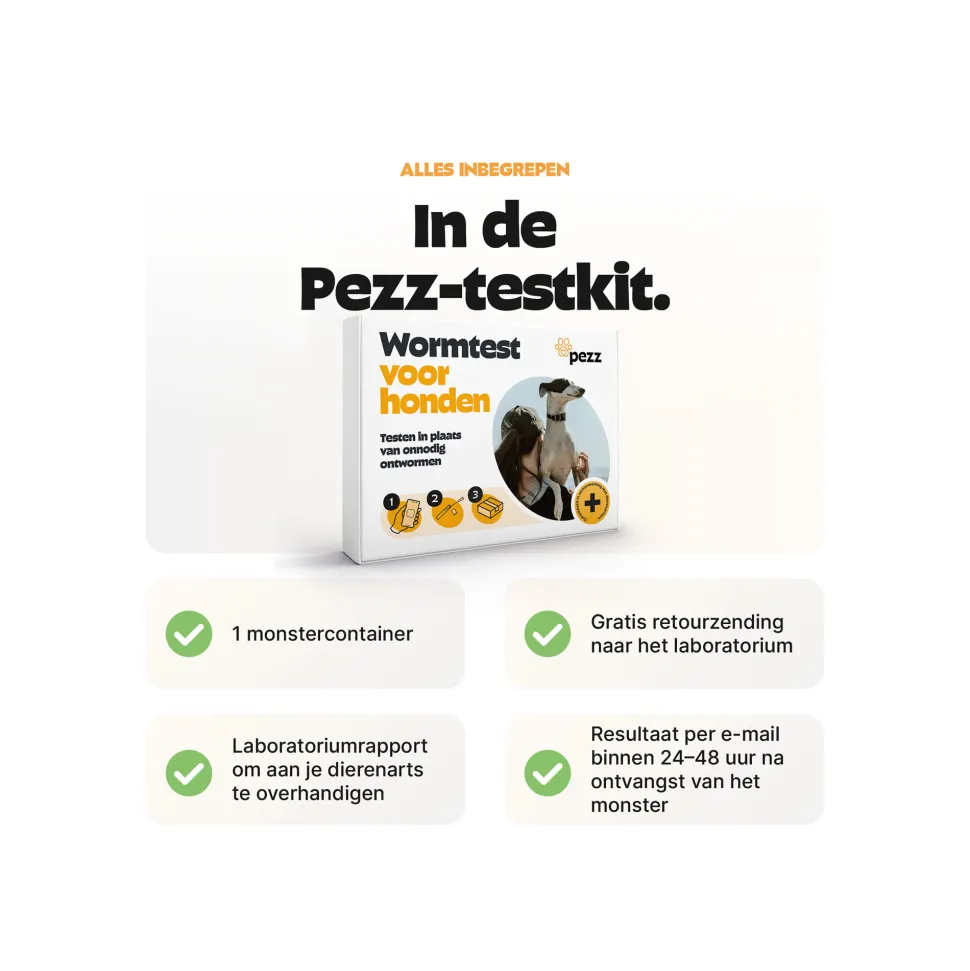 Pezz Standard Wormtest Hond