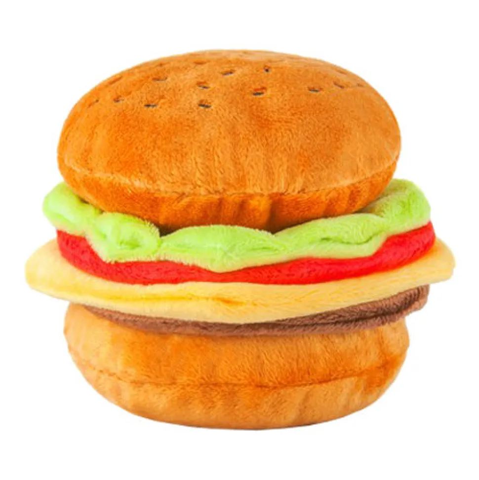 P.L.A.Y. Pet American Classic Pluche - Hamburger