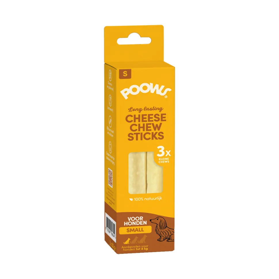 Poows Chew Sticks Kaas - Hond
