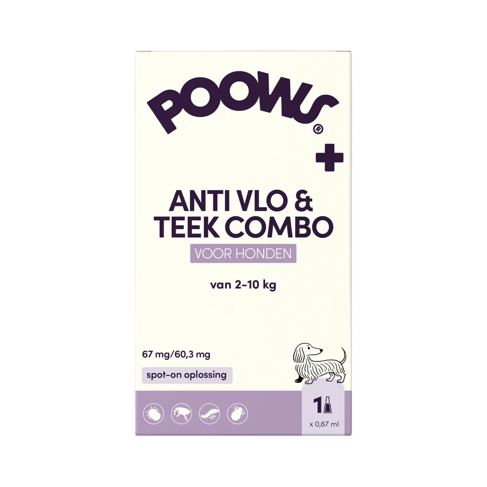 Poows Combo Spot-On - Hond