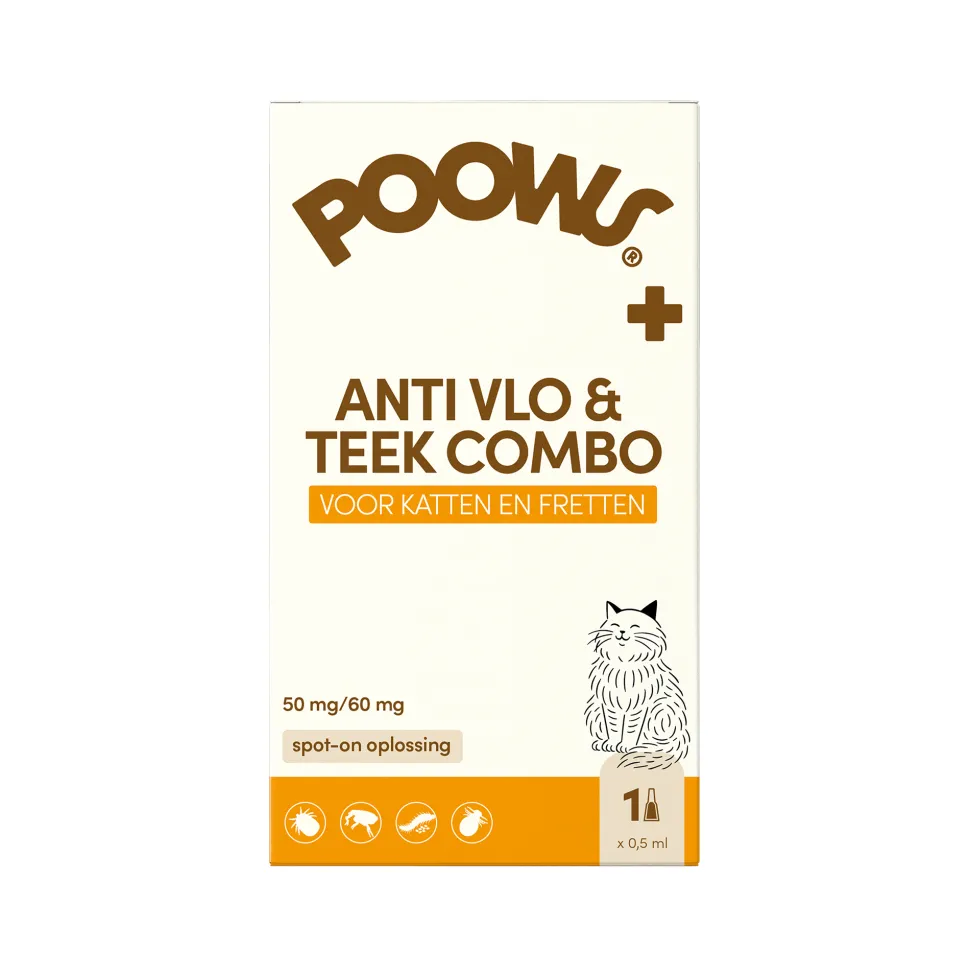 Poows Combo Spot-On - Kat en Fret