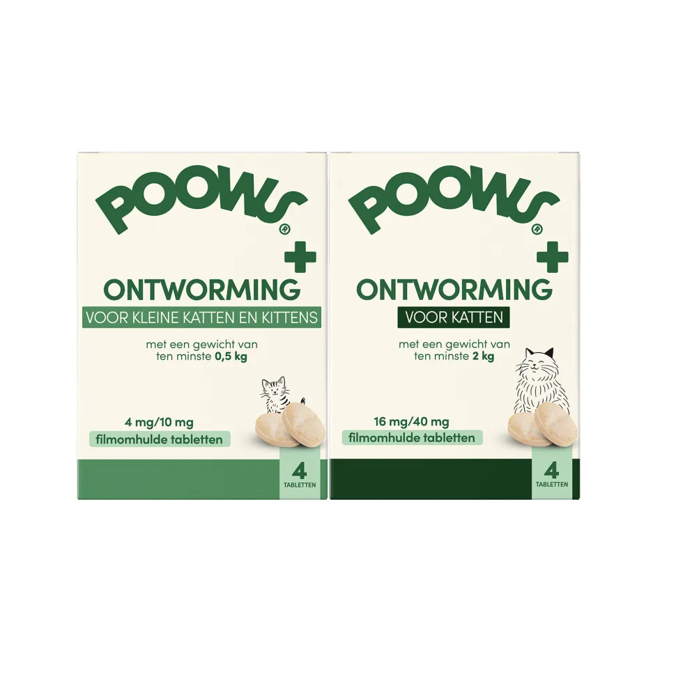 Poows Ontworming Kat