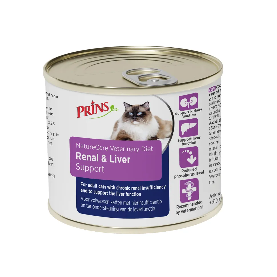 Prins NatureCare Veterinary Diet Cat Renal & Liver Support