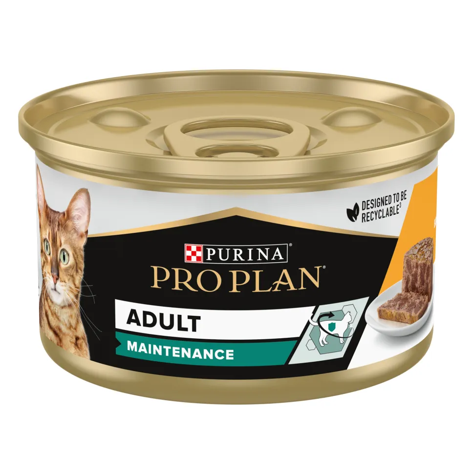 Purina Pro Plan Adult Kat Mousse met Kip
