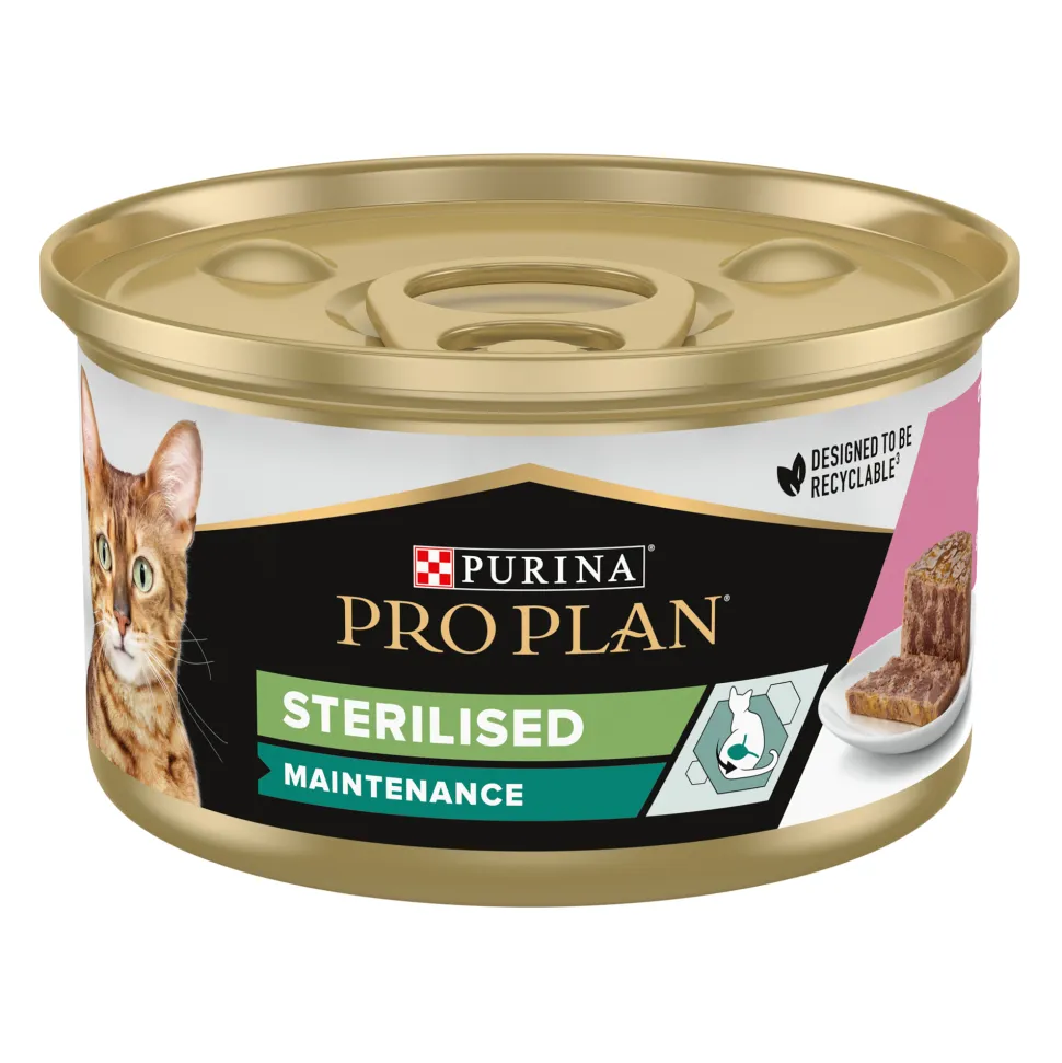 Purina Pro Plan Sterilised Adult Kat Zalm en Tonijn