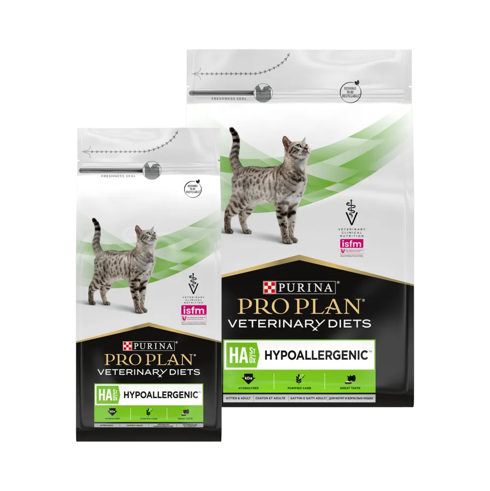 Purina Pro Plan Veterinary Diets HA St/Ox Hypoallergenic - Kat