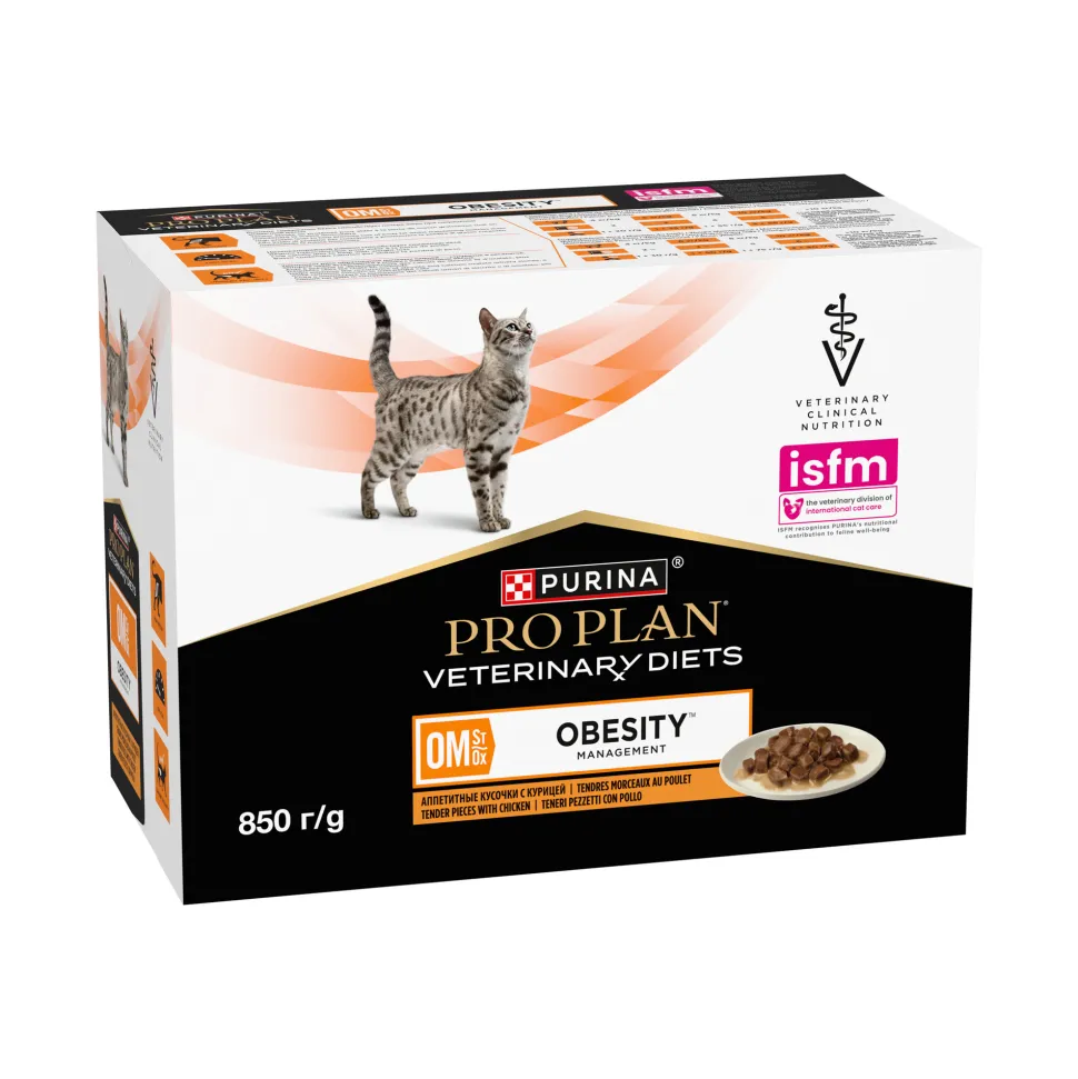 Purina Pro Plan Veterinary Diets OM Obesity Management - Kat - Pouch Kip