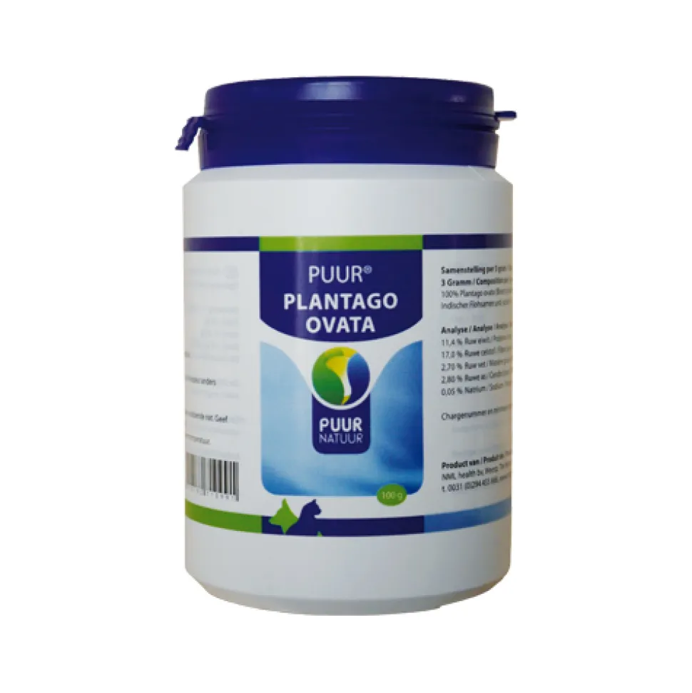Puur Plantago Ovata Hond/Kat