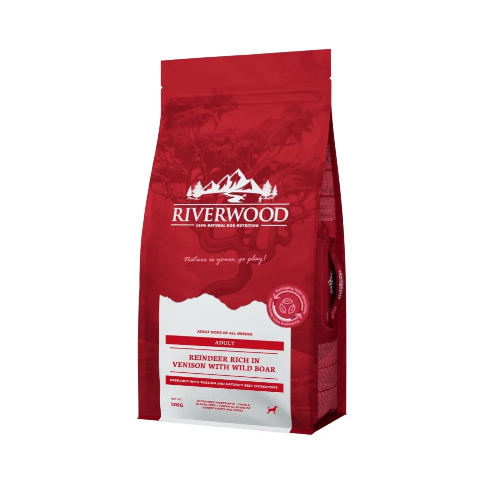 Riverwood Adult Hondenvoer - Rendier & Hert met Wild Zwijn