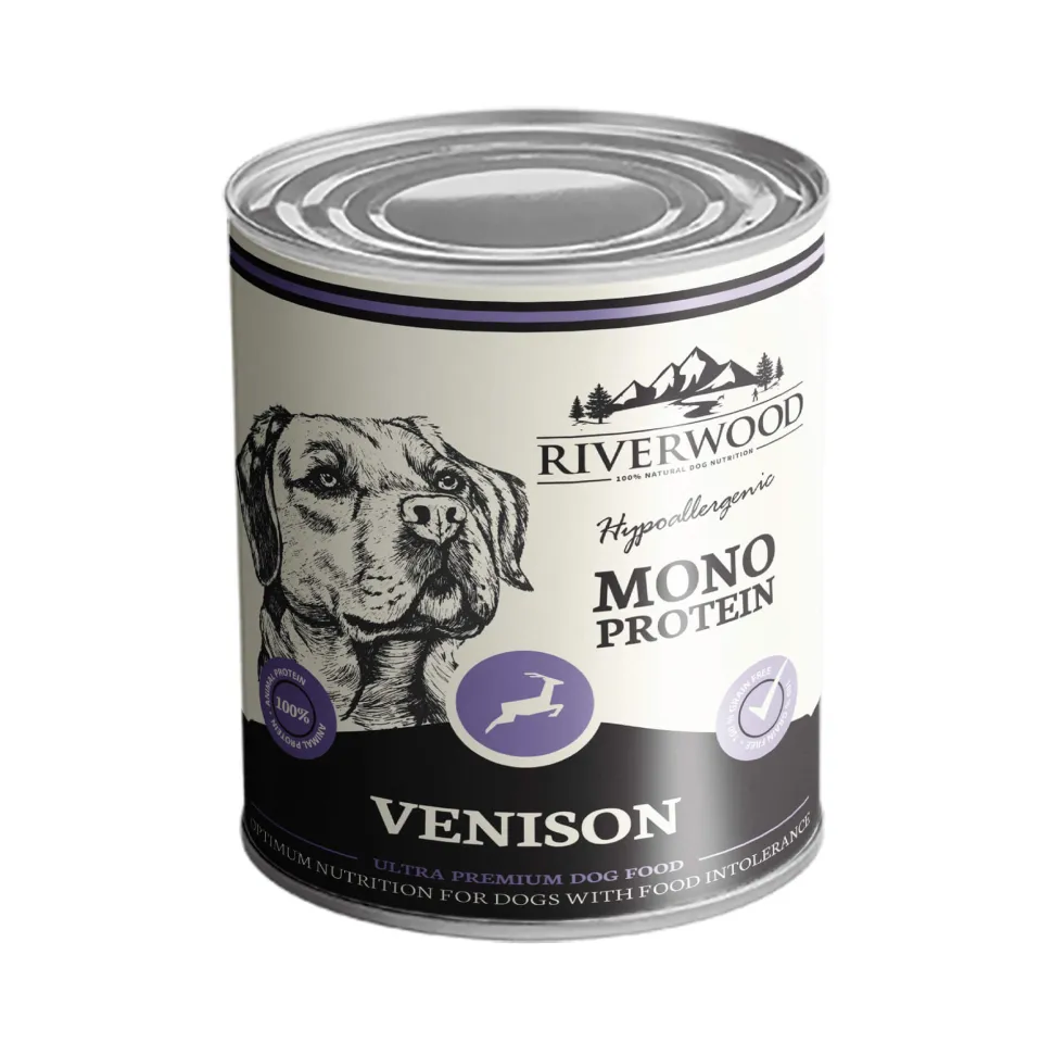Riverwood Mono Proteïne Hondenvoer - Blik