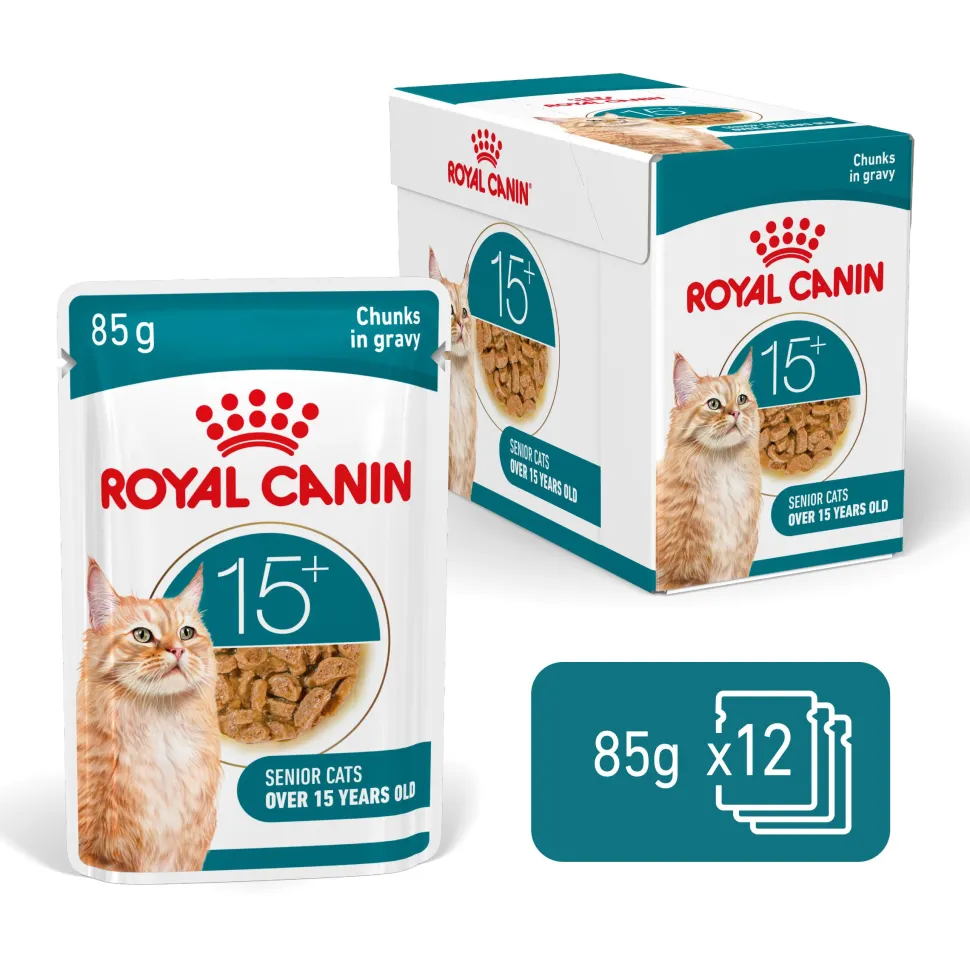 Royal Canin Ageing 15+ in Gravy - Kattenvoer