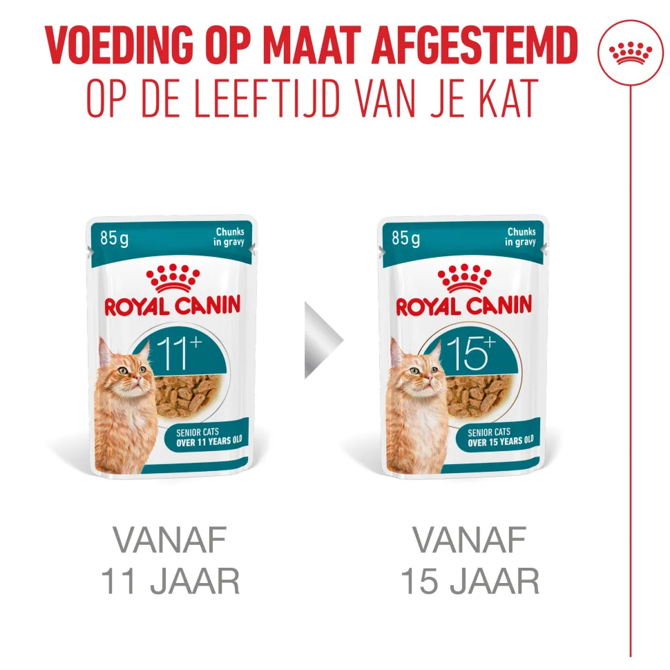 Royal Canin Ageing 11+ in Gravy - Kattenvoer