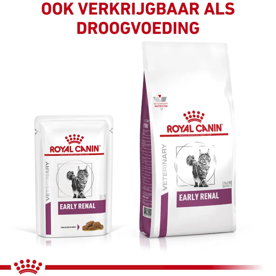 Royal Canin Early Renal in Gravy - Kattenvoer