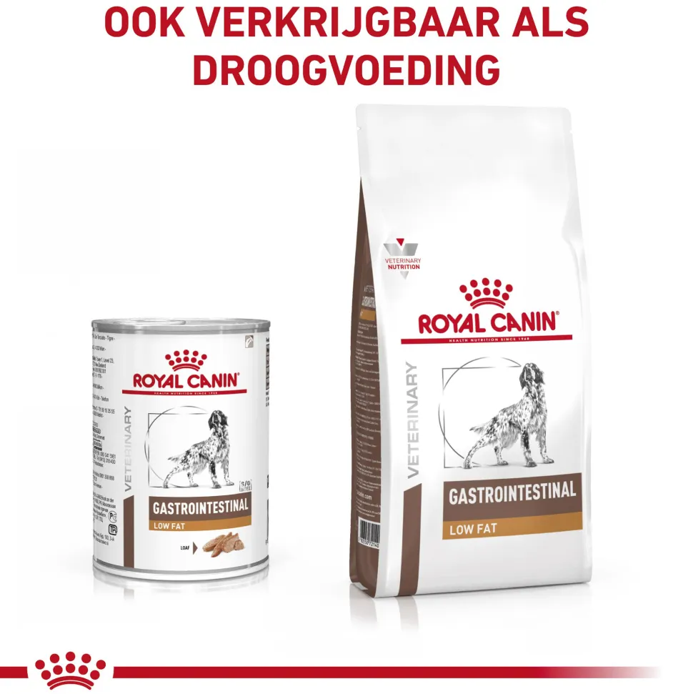 Royal Canin Gastrointestinal Low Fat Hond - Blik