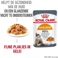 Royal Canin Hair & Skin in Jelly - Kattenvoer
