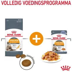 Royal Canin Hair & Skin in Jelly - Kattenvoer