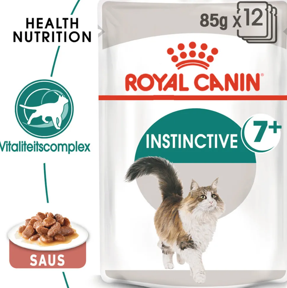 Royal Canin Instinctive 7+ in Gravy - Kattenvoer