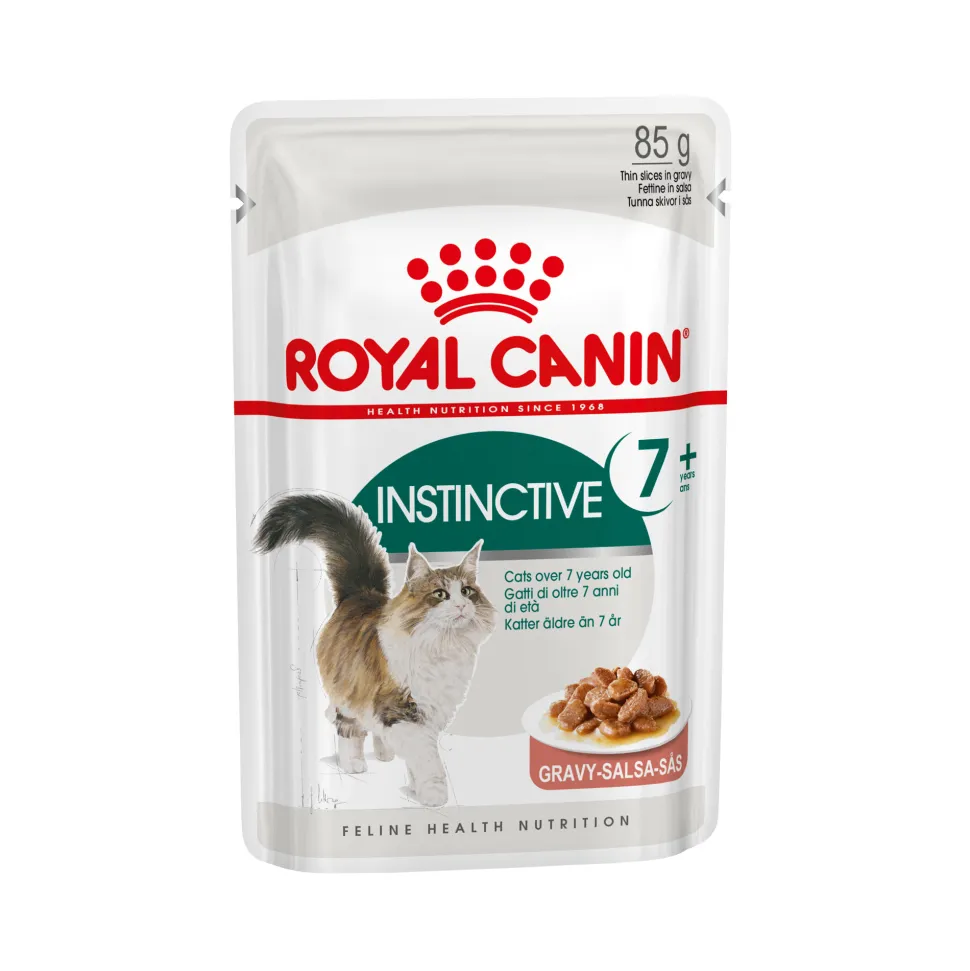 Royal Canin Instinctive 7+ in Gravy - Kattenvoer