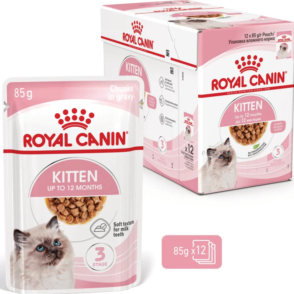 Royal Canin Kitten in Gravy - Kattenvoer