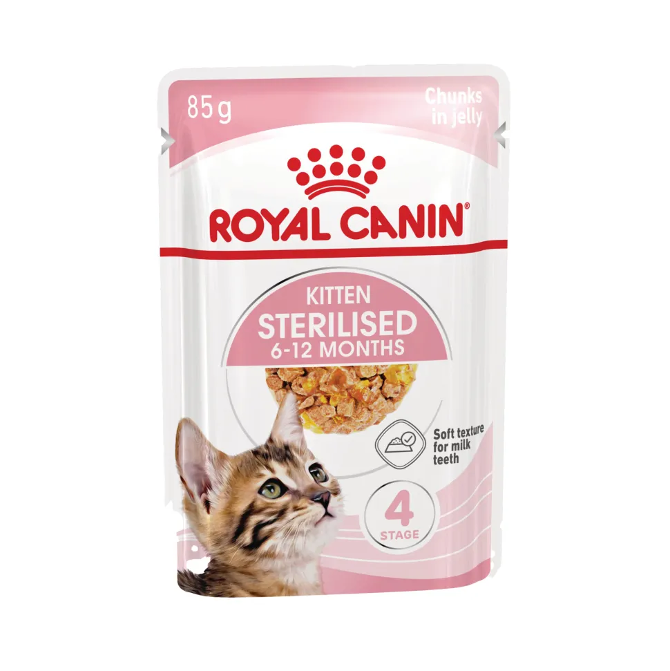 Royal Canin Kitten Sterilised in Jelly - Maaltijdzakje