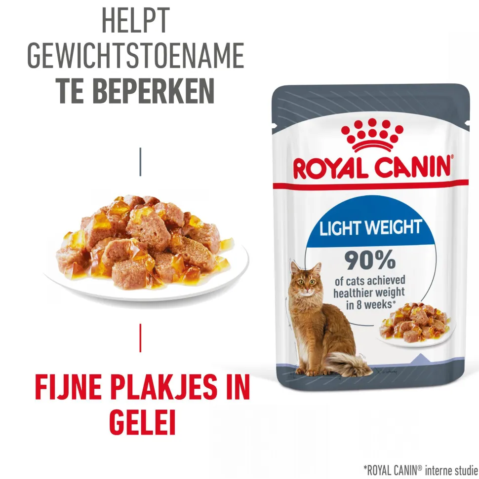 Royal Canin Light Weight Care in Jelly - Kattenvoer