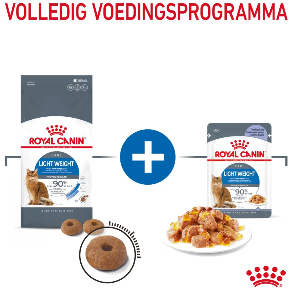 Royal Canin Light Weight Care in Jelly - Kattenvoer
