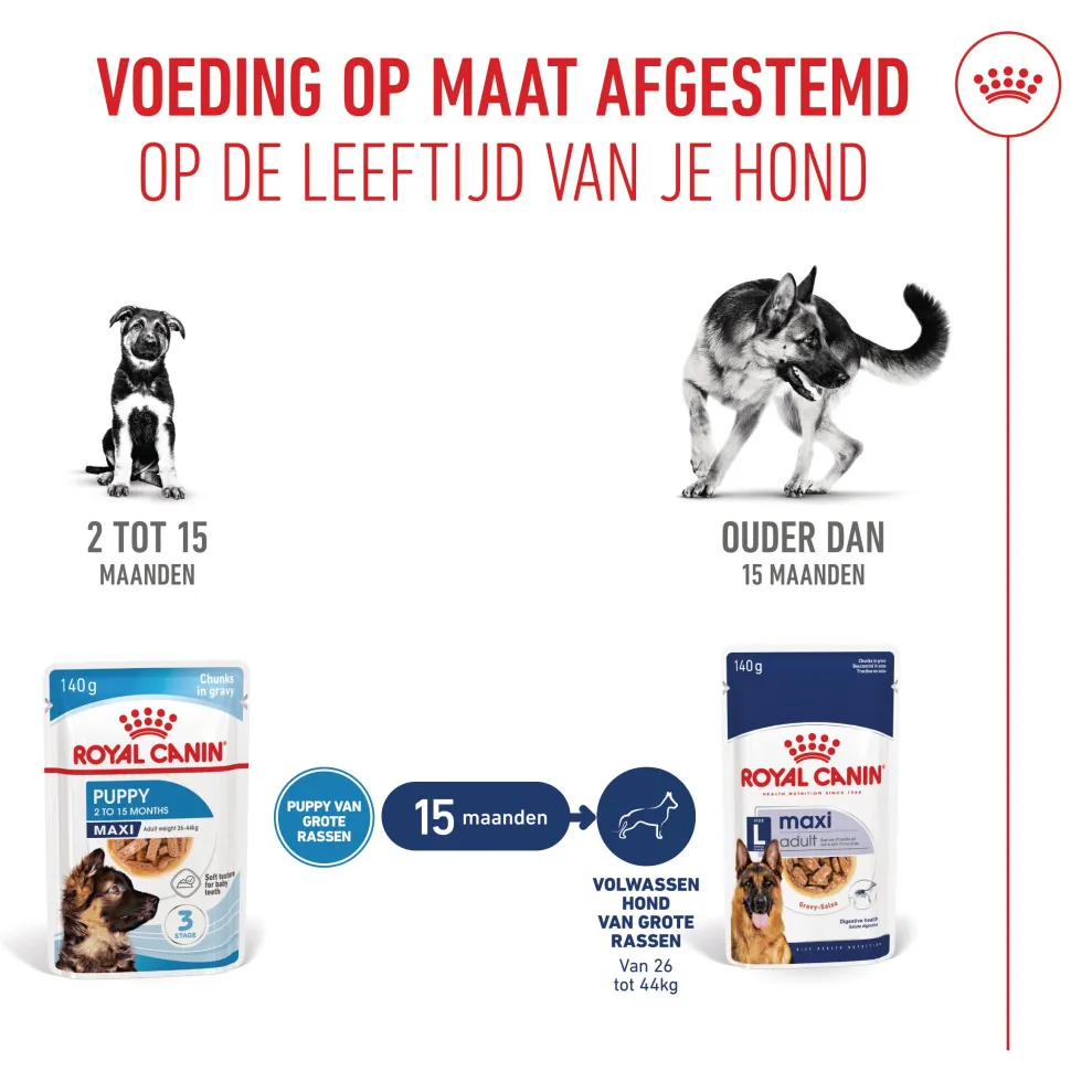 Royal Canin Maxi Puppy Wet - Hondenvoer