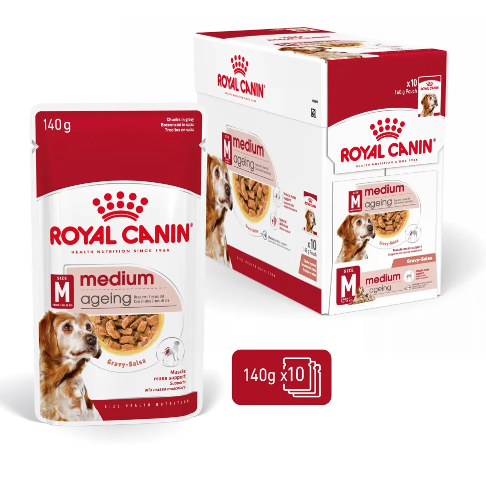 Royal Canin Medium Ageing 7+ Wet - Hondenvoer