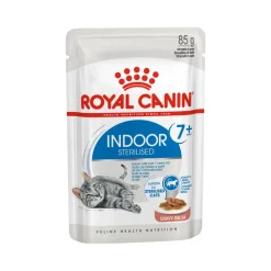 Royal Canin Sterilised Indoor 7+ in Gravy - Kattenvoer