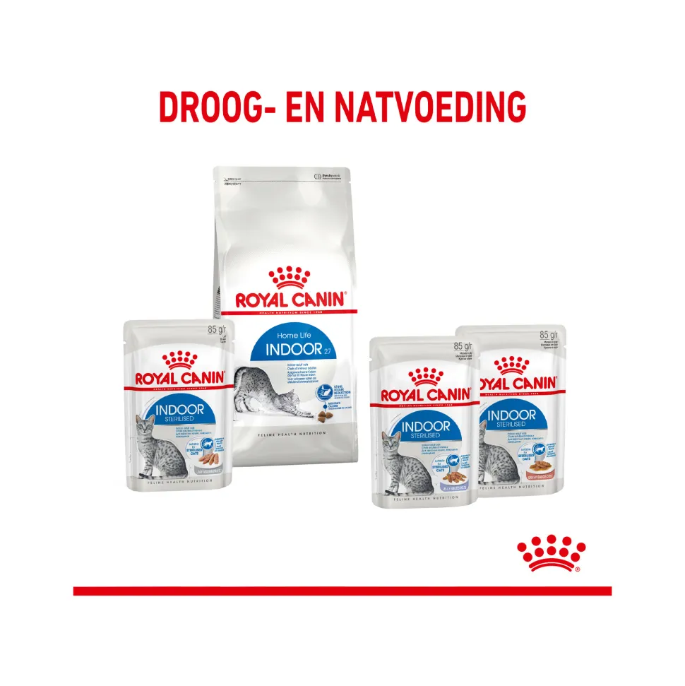 Royal Canin Sterilised Indoor in Jelly - Kattenvoer
