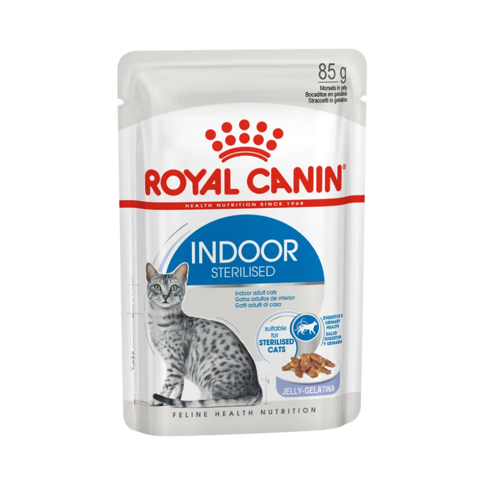 Royal Canin Sterilised Indoor in Jelly - Kattenvoer