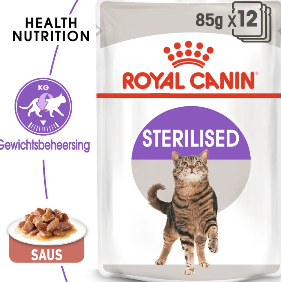 Royal Canin Sterilised in Gravy - Kattenvoer