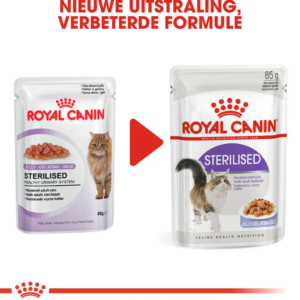 Royal Canin Sterilised in Jelly - Kattenvoer