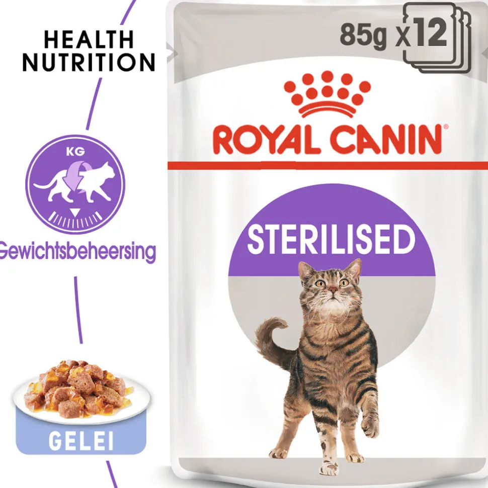 Royal Canin Sterilised in Jelly - Kattenvoer