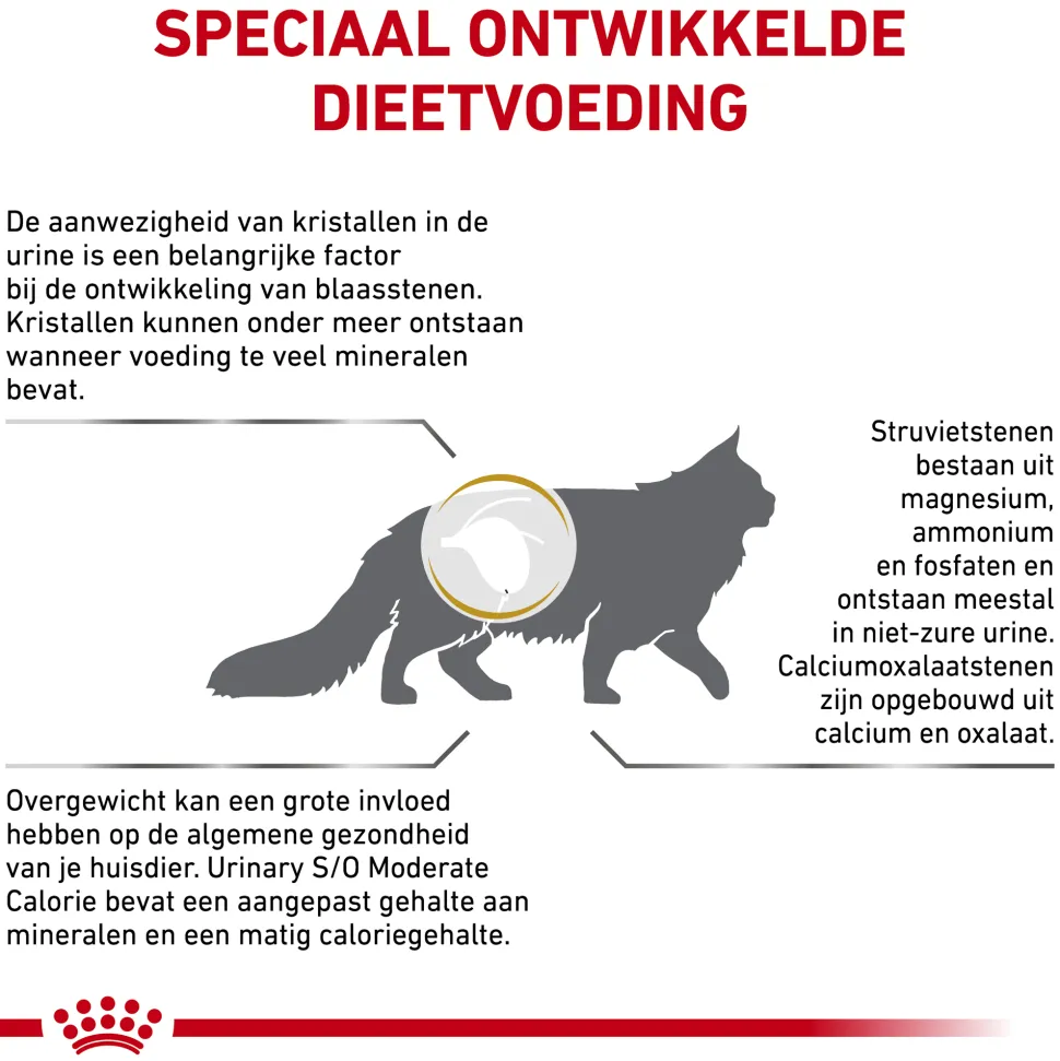 Royal Canin Urinary S/O Moderate Calorie Kat
