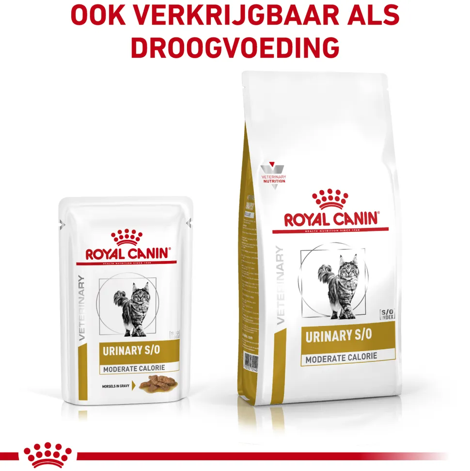 Royal Canin Urinary S/O Moderate Calorie Kat - Maaltijdzakje