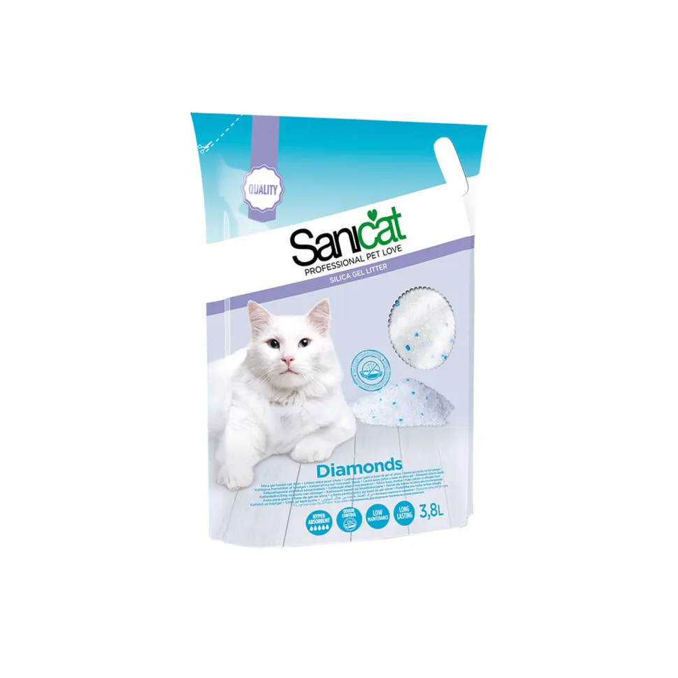 Sanicat Diamonds Kattenbakvulling