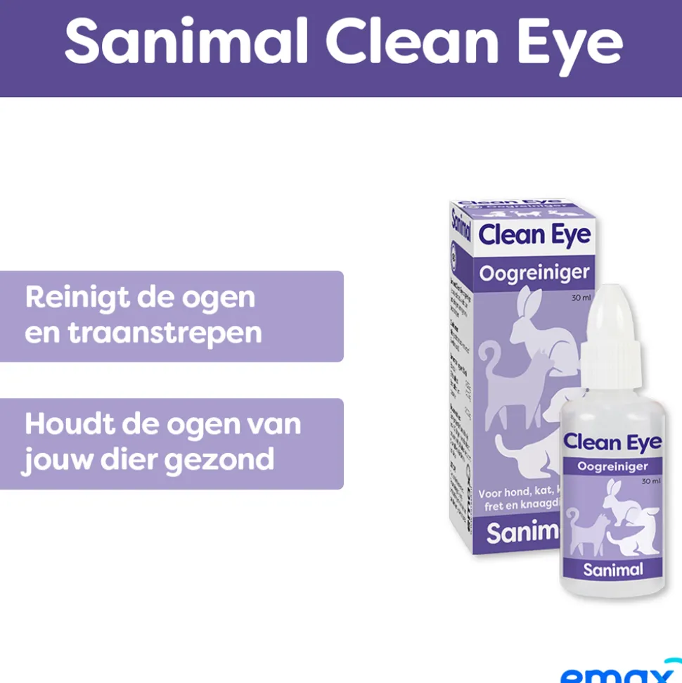 Sanimal Clean Eye Oogreiniger