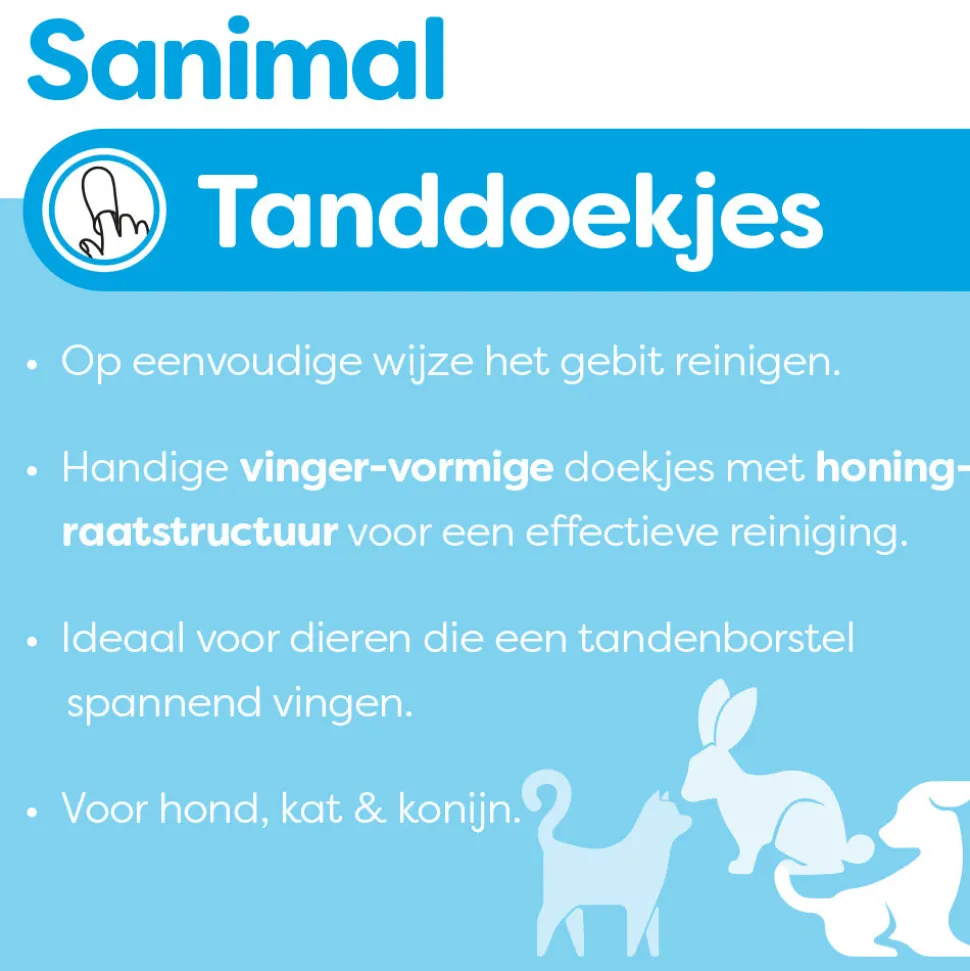 Sanimal Tanddoekjes