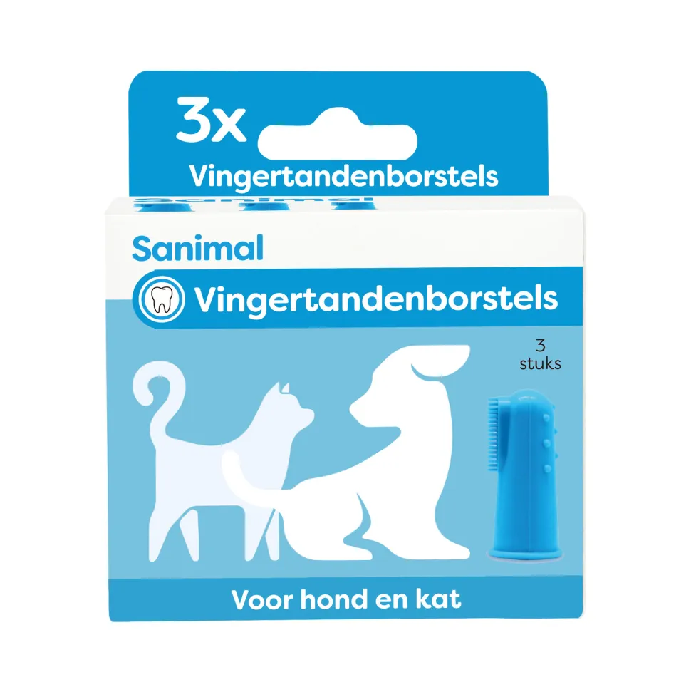 Sanimal Vingertandenborstels